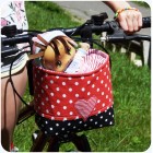 Košík / taška na bicykel - BikeBag Jahodový 2